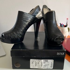 Black Gladiator Sandals